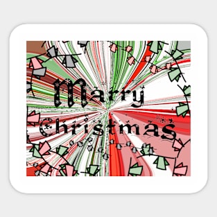 Merry Christmas Sticker